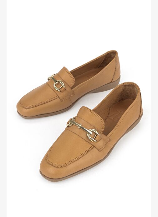 Ziya, Kadın Hakiki Deri Ayakkabı 1531050Z26142202K Taba - Görsel 7