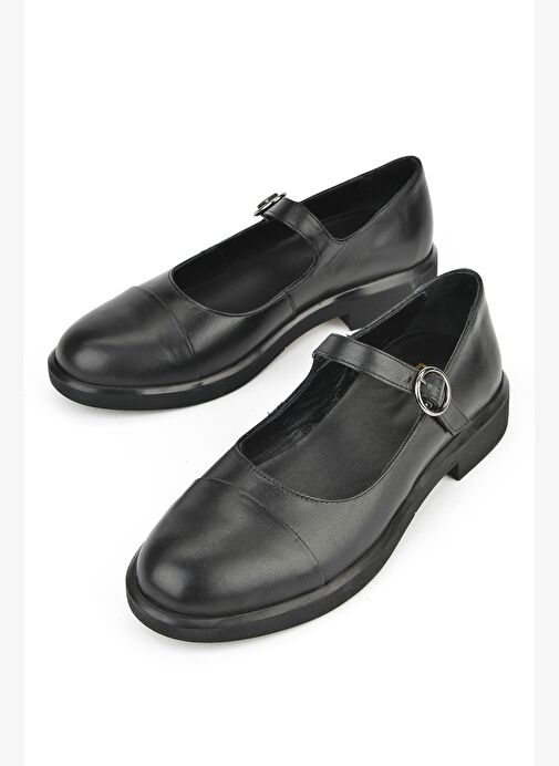 Ziya, Kadın Hakiki Deri Ayakkabı 1531050Z26103406K Siyah - Görsel 6