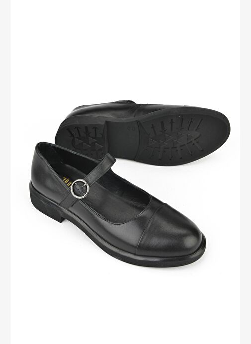 Ziya, Kadın Hakiki Deri Ayakkabı 1531050Z26103406K Siyah - Görsel 5