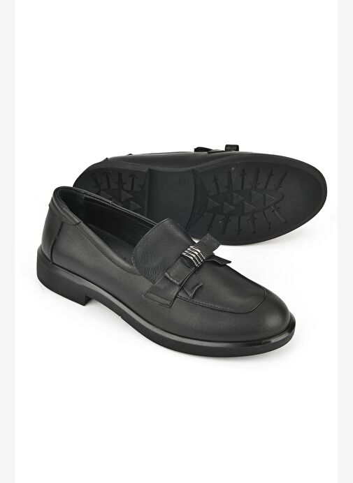 Ziya, Kadın Hakiki Deri Ayakkabı 1531050Z26103410K Siyah - Görsel 5