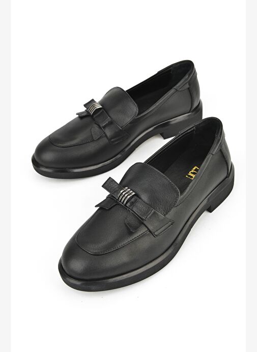 Ziya, Kadın Hakiki Deri Ayakkabı 1531050Z26103410K Siyah - Görsel 6