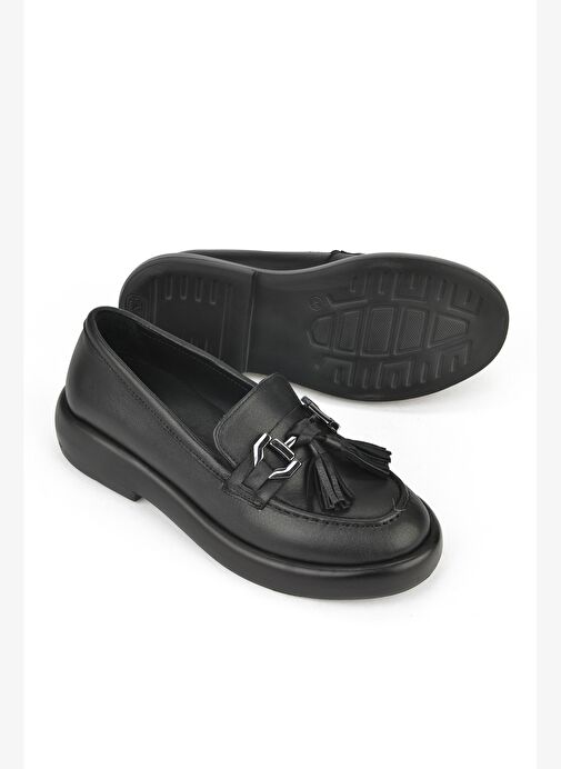 Ziya, Kadın Hakiki Deri Ayakkabı 1531050Z26102309K Siyah - Görsel 5