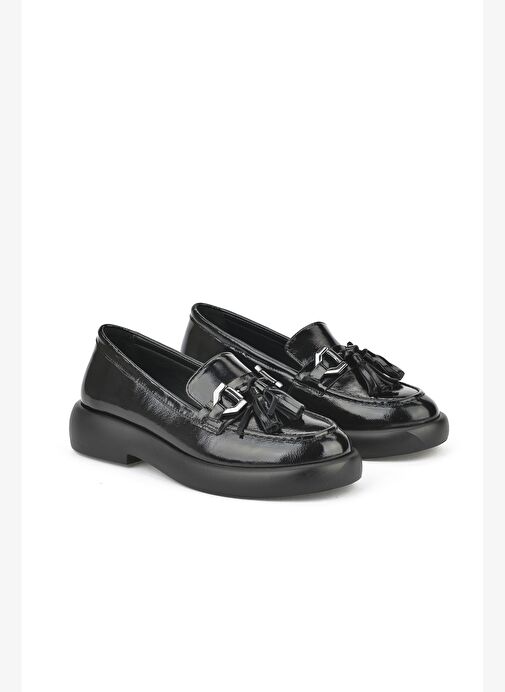 Ziya, Kadın Hakiki Deri Ayakkabı 1531050Z26102309K2 Siyah - Görsel 3