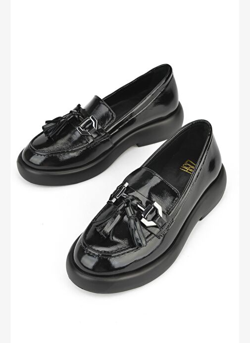 Ziya, Kadın Hakiki Deri Ayakkabı 1531050Z26102309K2 Siyah - Görsel 6