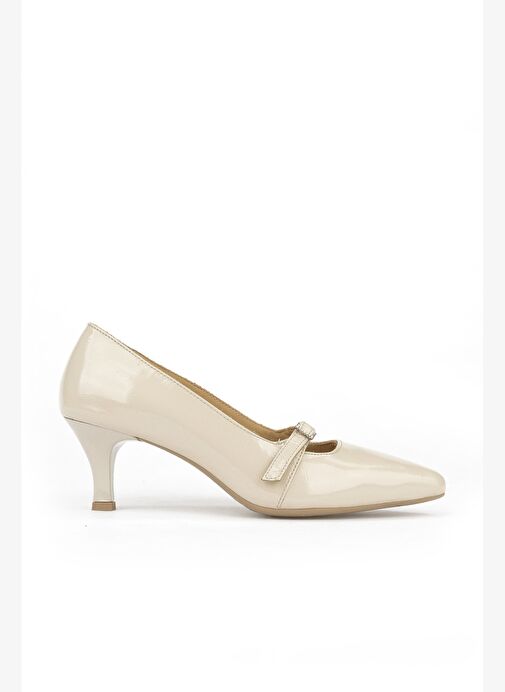 Ziya, Kadın Hakiki Deri Ayakkabı 1531050Z26105007K Bej - Görsel 2