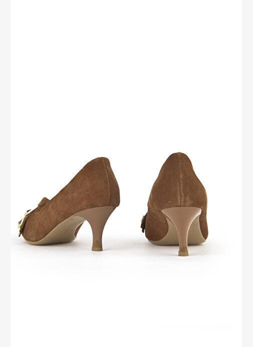 Ziya, Kadın Hakiki Deri Ayakkabı 1531050Z26105005K Taba - Görsel 4