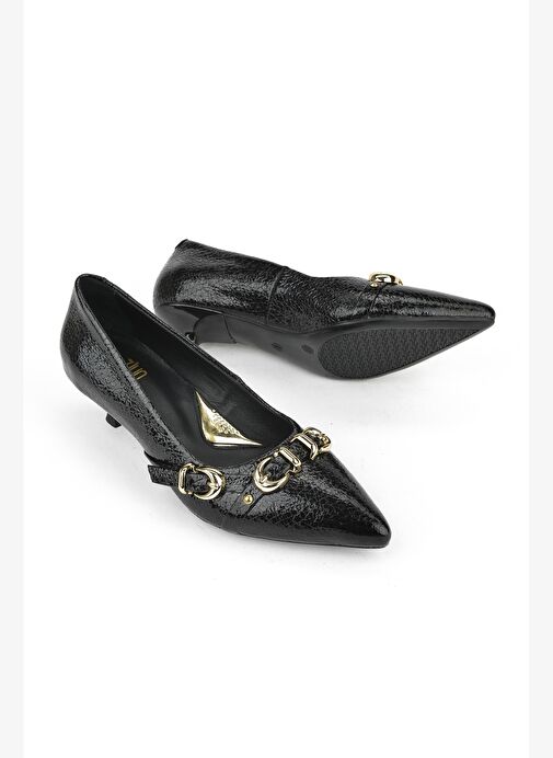 Ziya, Kadın Hakiki Deri Ayakkabı 1531050Z26104802K Siyah - Görsel 5