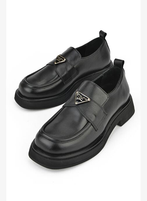 Ziya, Kadın Hakiki Deri Ayakkabı 1531050Z25100553Y Siyah - Görsel 6