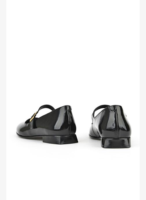 Ziya, Kadın Hakiki Deri Babet 1531050Z25100780K2 Siyah - Görsel 4