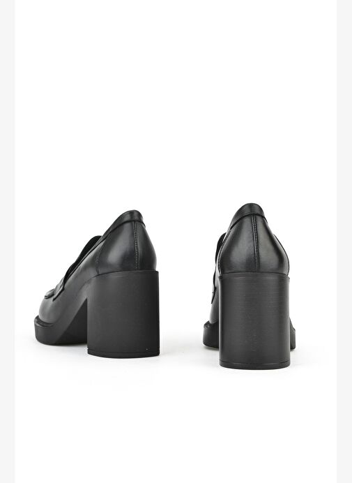 Ziya, Kadın Hakiki Deri Ayakkabı 1531050Z25101100Y Siyah - Görsel 4