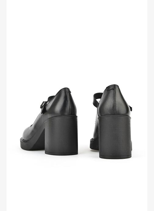 Ziya, Kadın Hakiki Deri Ayakkabı 1531050Z25101802Y Siyah - Görsel 4