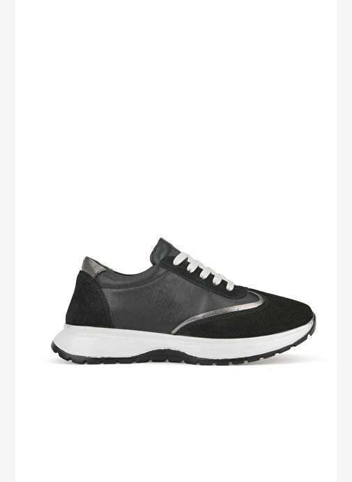 Ziya, Kadın Hakiki Deri Sneaker 1531050Z26501005K Siyah - Görsel 2