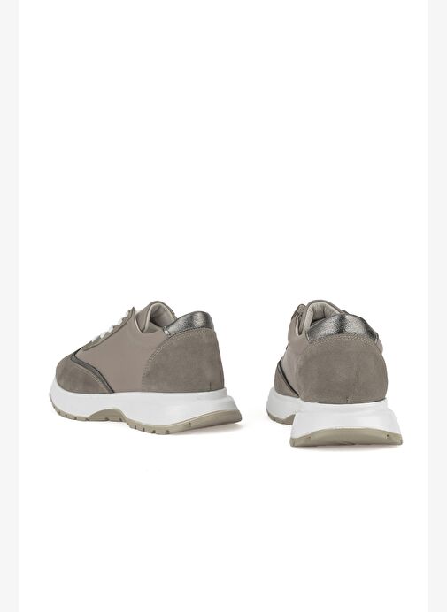 Ziya, Kadın Hakiki Deri Sneaker 1531050Z26501005K Vizon - Görsel 4