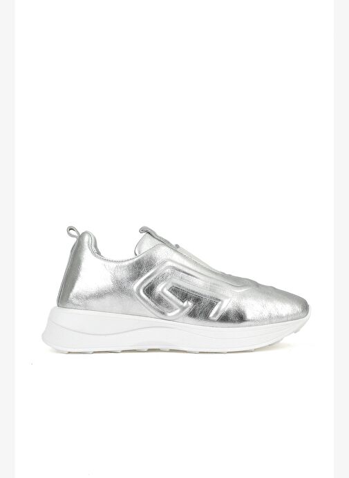 Ziya, Kadın Hakiki Deri Sneaker 1531050Z26802480PK Gümüş - Görsel 2