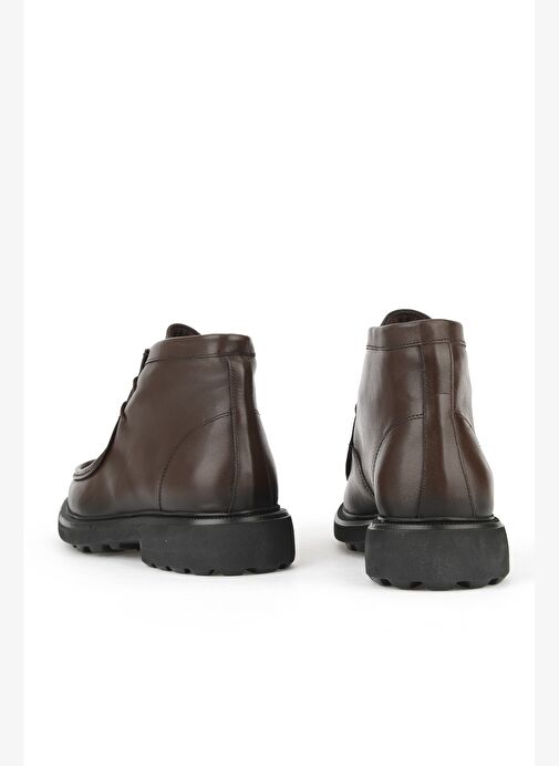 Ziya, Erkek Hakiki Deri Bot 1531043Z4049 Kahve - Görsel 4