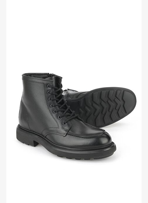 Ziya, Erkek Hakiki Deri Bot 1531043Z4048 Siyah - Görsel 5