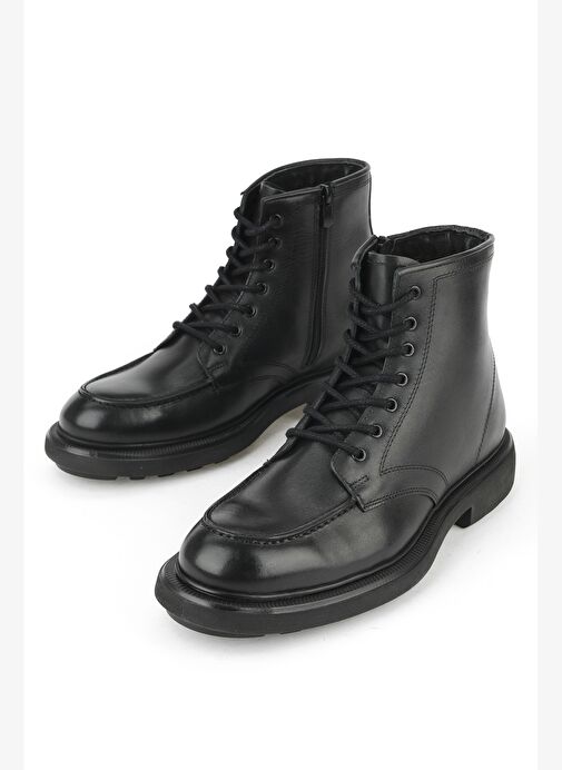 Ziya, Erkek Hakiki Deri Bot 1531043Z4048 Siyah - Görsel 6