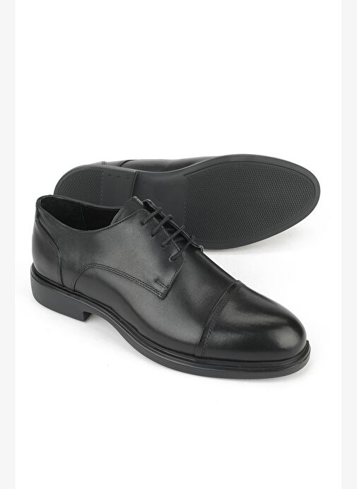Ziya, Erkek Hakiki Deri Ayakkabı 1531043Z4191 Siyah - Görsel 5