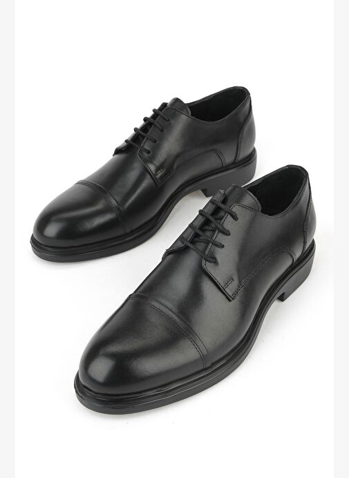 Ziya, Erkek Hakiki Deri Ayakkabı 1531043Z4191 Siyah - Görsel 6