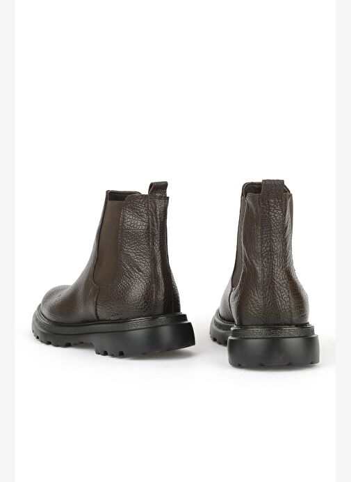 Ziya, Erkek Hakiki Deri Bot 1531043Z42015 Kahve - Görsel 4