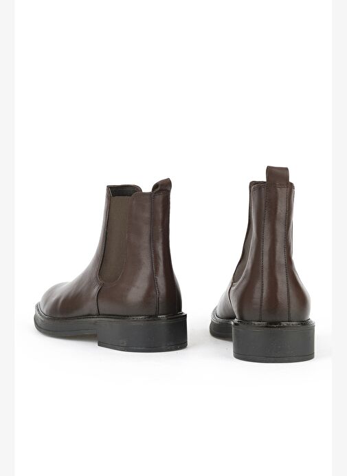 Ziya, Erkek Hakiki Deri Bot 1531043Z028 Kahve - Görsel 4