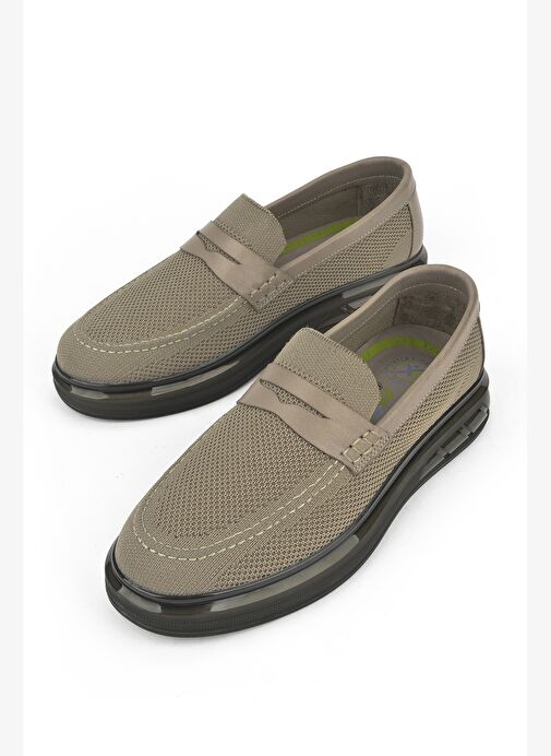 Ziya, Erkek Sneaker 153990ZZ2844 Bej - Görsel 6