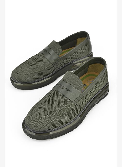 Ziya, Erkek Sneaker 153990ZZ2844 Haki - Görsel 6