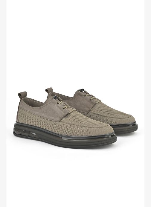 Ziya, Erkek Sneaker 153990ZZ2845 Bej - Görsel 3