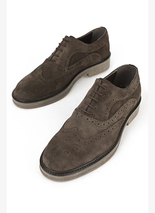 Ziya, Erkek Hakiki Deri Ayakkabı 1531043Z026 Kahve - Görsel 6