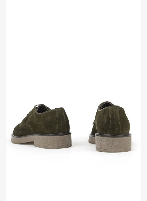 Ziya, Erkek Hakiki Deri Ayakkabı 1531043Z0210 Haki - Görsel 4