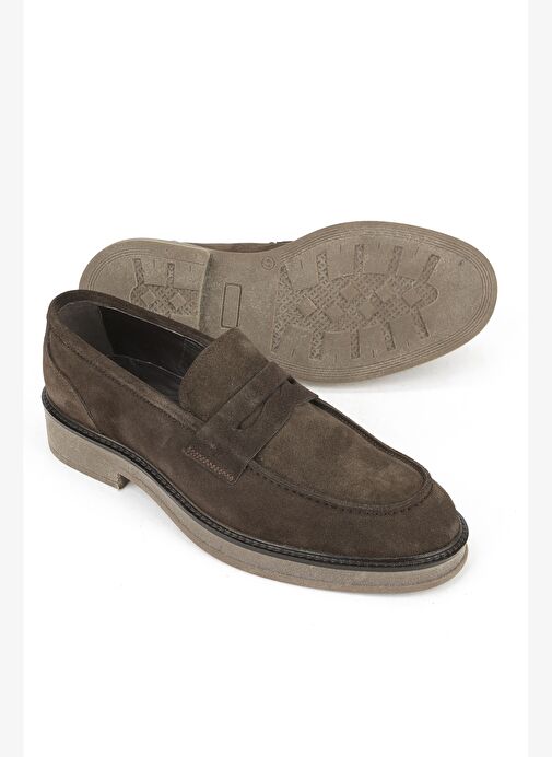 Ziya, Erkek Hakiki Deri Ayakkabı 1531043Z0212 Kahve - Görsel 5