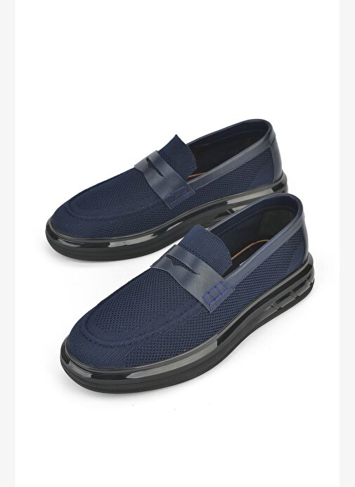 Ziya, Erkek Sneaker 153990ZZ28441 Lacivert - Görsel 6