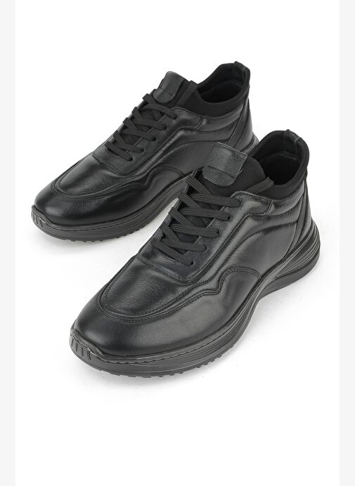 Ziya, Erkek Hakiki Deri Ayakkabı 1531002Z3059 Siyah - Görsel 6