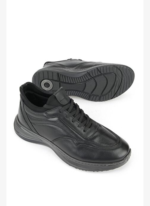 Ziya, Erkek Hakiki Deri Ayakkabı 1531002Z3059 Siyah - Görsel 5