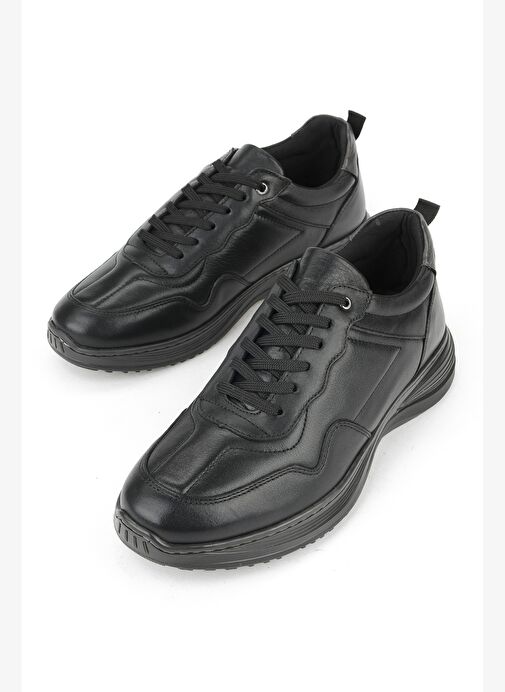 Ziya, Erkek Hakiki Deri Ayakkabı 1531002Z2089 Siyah - Görsel 6