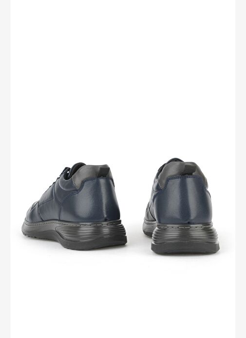 Ziya, Erkek Hakiki Deri Ayakkabı 1531002Z2089 Lacivert - Görsel 4