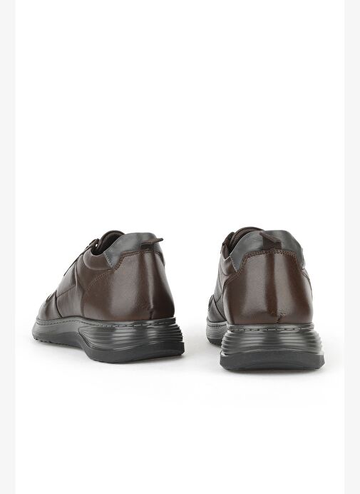 Ziya, Erkek Hakiki Deri Ayakkabı 1531002Z2089 Kahve - Görsel 4