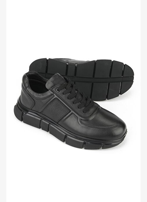 Ziya, Erkek Hakiki Deri Ayakkabı 1531025Z2510 Siyah - Görsel 5