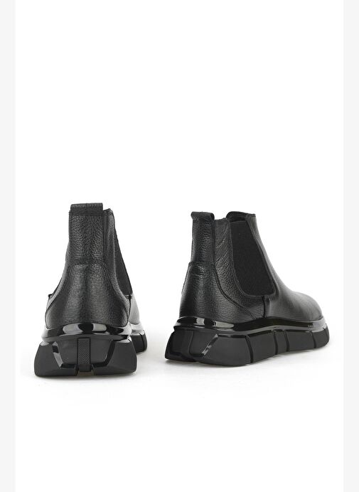 Ziya, Erkek Hakiki Deri Bot 1531025Z2506 Siyah - Görsel 4