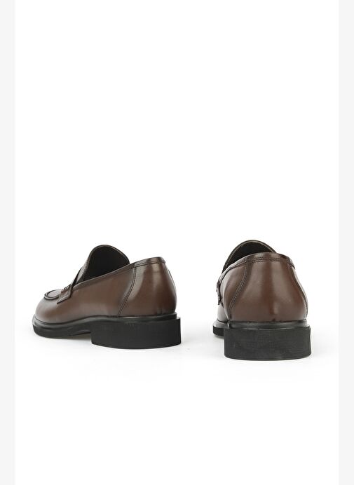Ziya, Erkek Hakiki Deri Klasik Ayakkabı 1531056Z4612 Kahve - Görsel 4