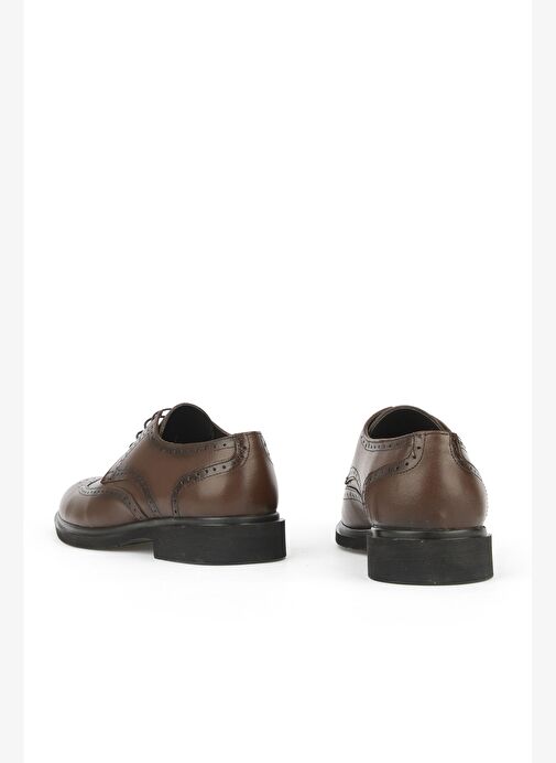 Ziya, Erkek Hakiki Deri Klasik Ayakkabı 1531056Z4613 Kahve - Görsel 4