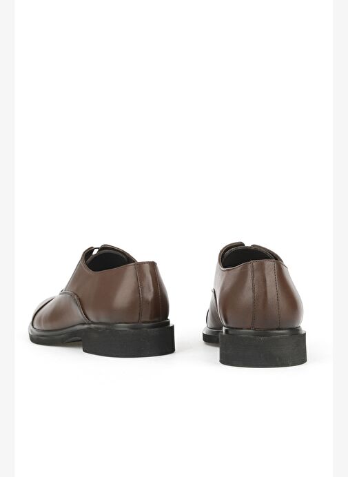 Ziya, Erkek Hakiki Deri Klasik Ayakkabı 1531056Z4614 Kahve - Görsel 4