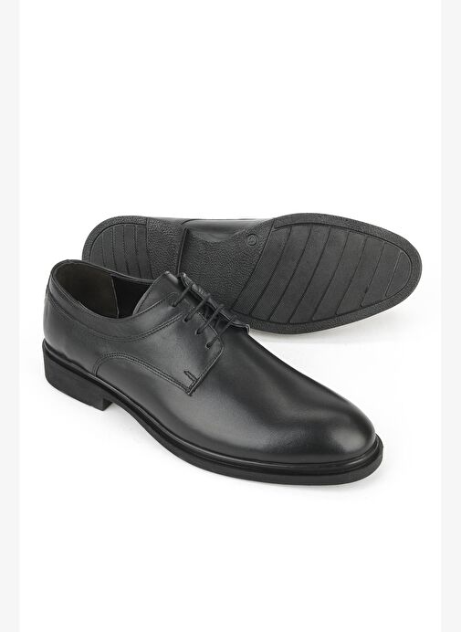 Ziya, Erkek Hakiki Deri Klasik Ayakkabı 1531056Z4615 Siyah - Görsel 5
