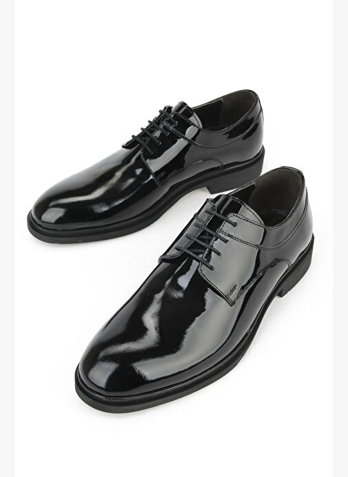 Ziya, Erkek Hakiki Deri Klasik Ayakkabı 1531056Z46152 Siyah - Görsel 6