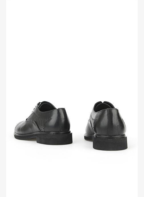 Ziya, Erkek Hakiki Deri Klasik Ayakkabı 1531056Z4616 Siyah - Görsel 4