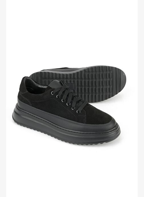 Ziya, Erkek Hakiki Deri Ayakkabı 153983Z402 Siyah - Görsel 5