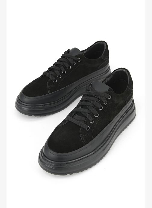 Ziya, Erkek Hakiki Deri Ayakkabı 153983Z402 Siyah - Görsel 6