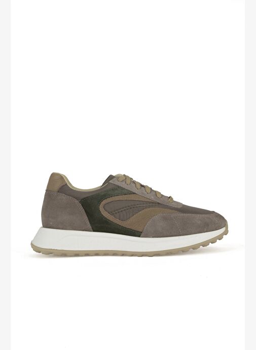Ziya, Erkek Hakiki Deri Sneaker 1531026Z313 Taupe - Görsel 2