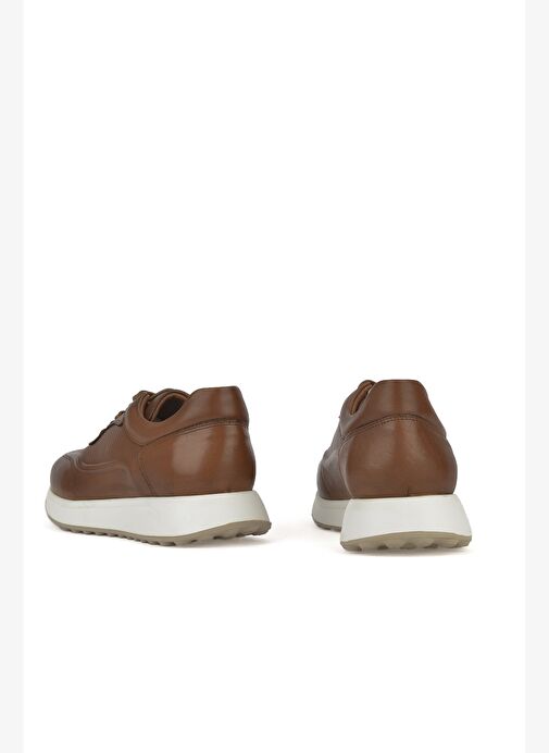 Ziya, Erkek Hakiki Deri Sneaker 1531026Z290 Taba - Görsel 4