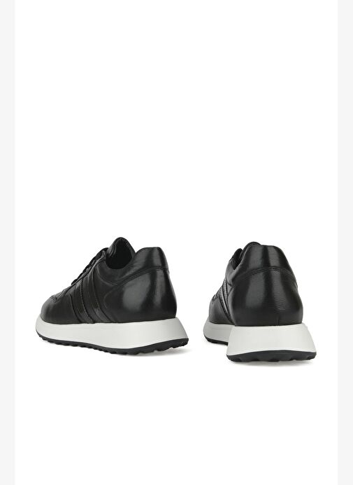 Ziya, Erkek Hakiki Deri Sneaker 1531026Z315 Siyah - Görsel 3